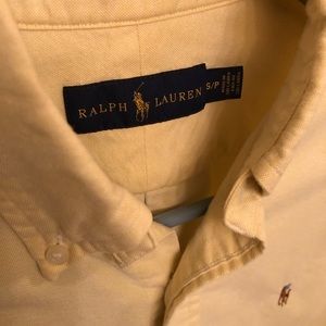 Polo Ralph Lauren Yellow Oxford Shirt